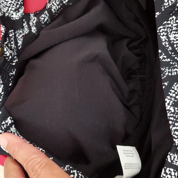 Island Escape Black and White One Piece Swimsuit - Picture 13 of 15